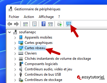 carte reseau probleme 6 chercher