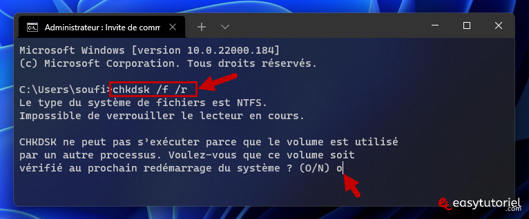 chkdsk windows 11 1