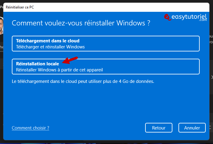 reinitialiser windows 11 sans formatage 4