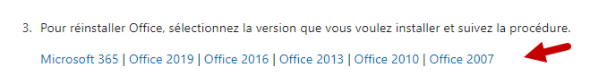 reinstaller office procedure