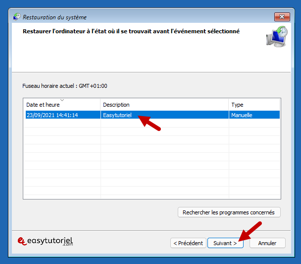 reparer ecran noir windows 11
