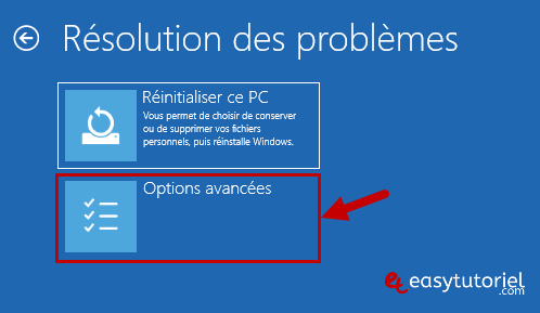 reparer ecran noir windows 14