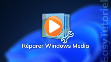 reparer lecteur windows media player windows 11