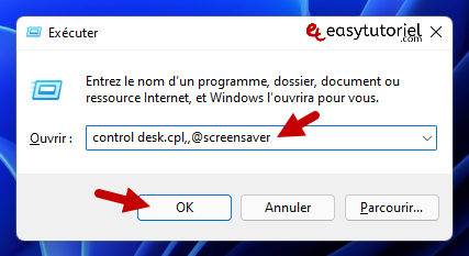 reparer mise en veille windows 11 16 control desk screensaver
