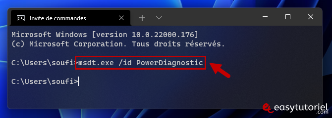 reparer mise en veille windows 11 18 msdt powerdiagnostic