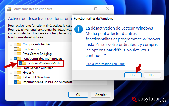 reparer windows media player 10