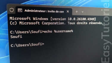 savoir nom d utilisateur windows 11