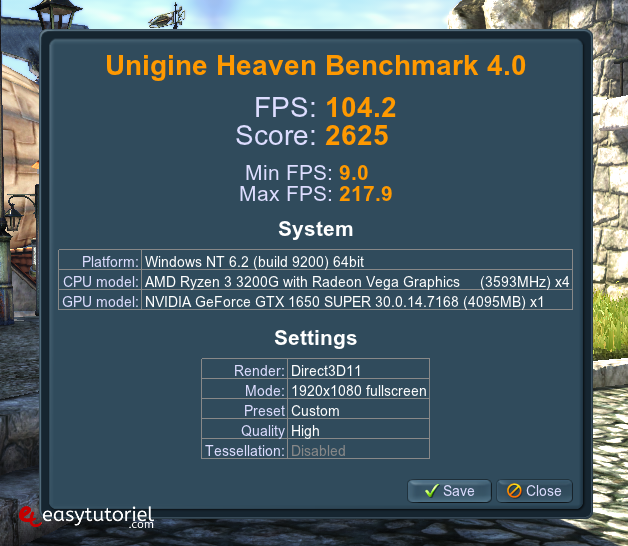 tester performance windows 11 benchmark 15 score