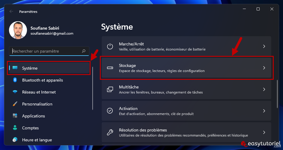 vider cache windows 11 18 stockage parametres systeme