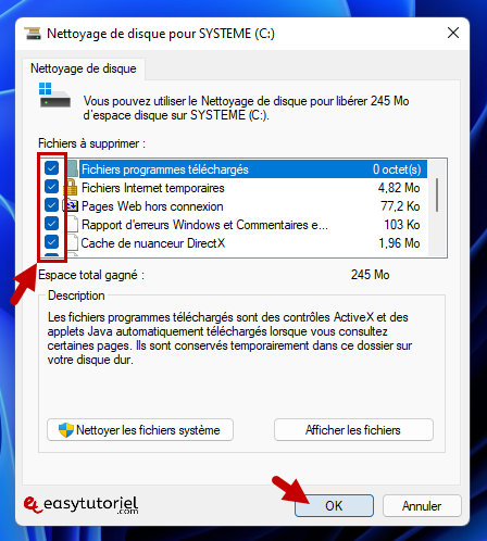vider cache windows 11 7 nettoyage de disque