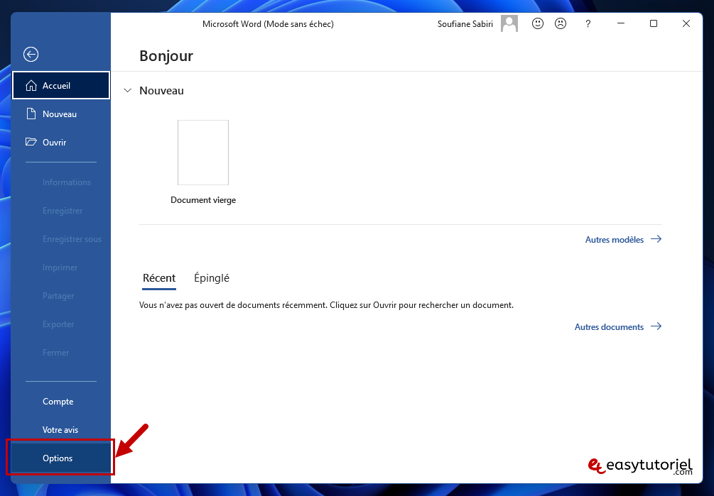 word ne souvre pas ne veut pas souvrir solution reparer 5 options