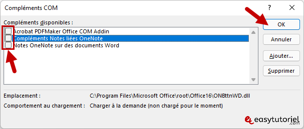 word ne souvre pas ne veut pas souvrir solution reparer 7 desactiver complements
