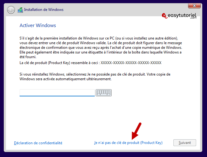 installer windows 11 sans tpm 2 25