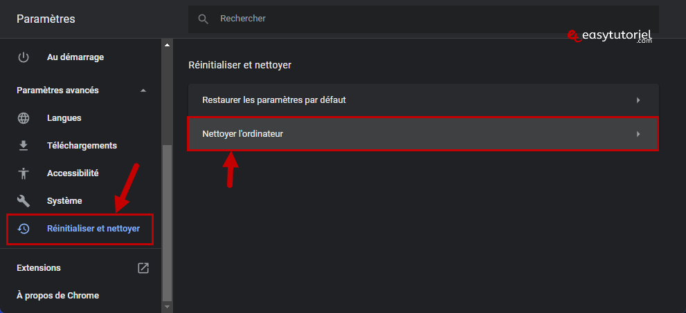 desactiver software reporter tool windows 11 4 nettoyer l ordinateur chrome