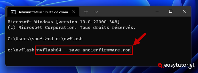 flasher bios gpu nvidia 8 nvflash64 cmd save
