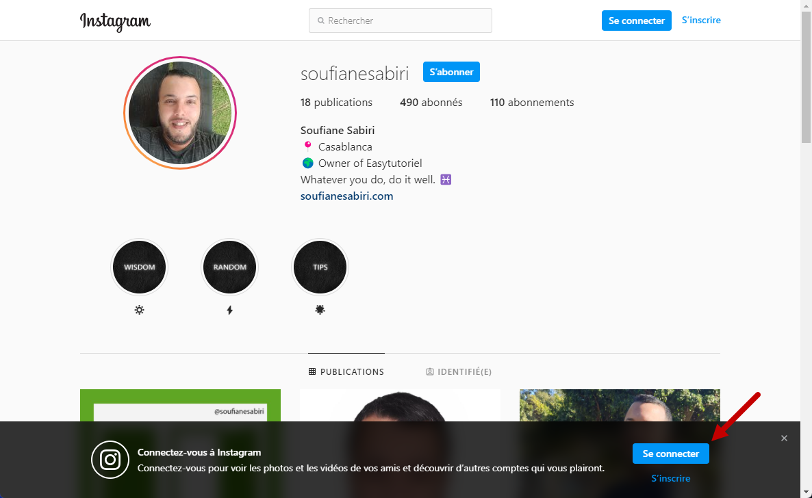 instagram sans compte 1