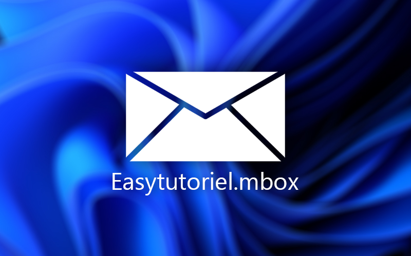 lire afficher ouvrir mbox fichier gmail takeout