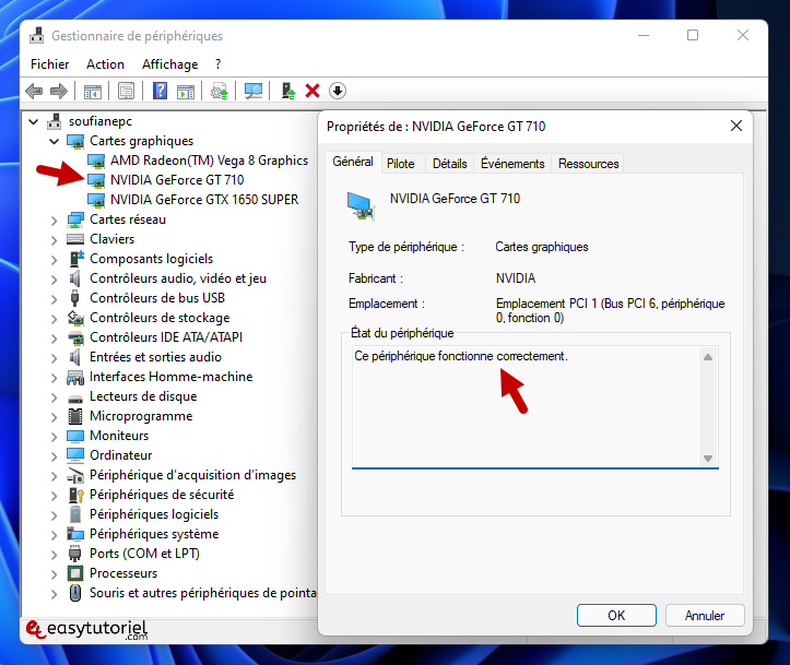 solution erreur code 43 nvidia windows 16 ce peripherique fonctionne correctement geforce