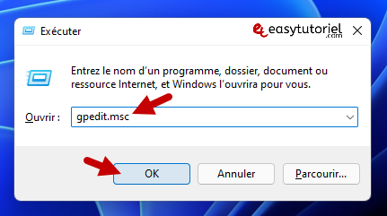 bloquer windows update 3 executer gpedit msc