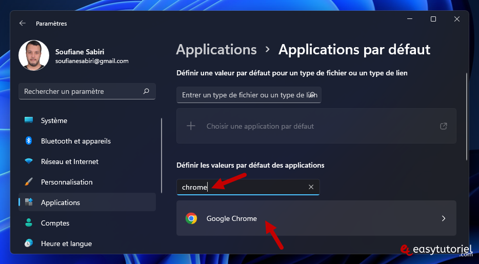 navigateur par defaut 3 google chrome par defaut
