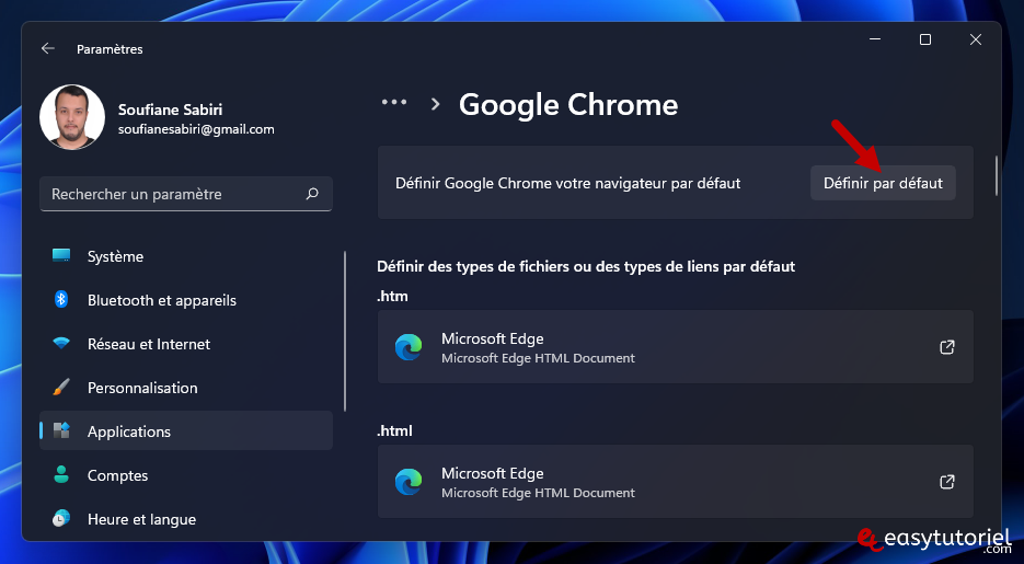 navigateur par defaut 4 definir par defaut