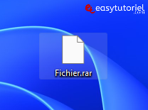 rar 1 fichier compresse winrar