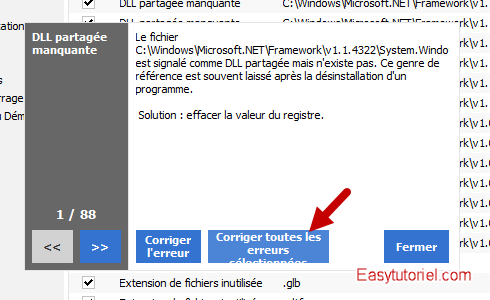 nettoyer registre ccleaner 4