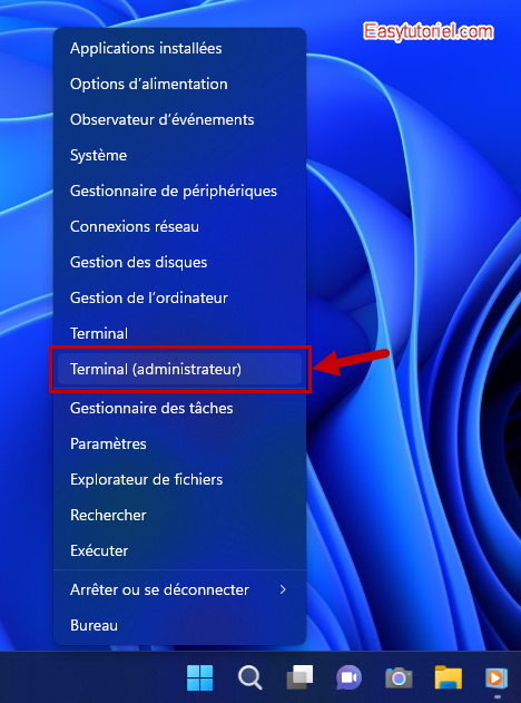 Votre administrateur IT a limite acces 1 terminal