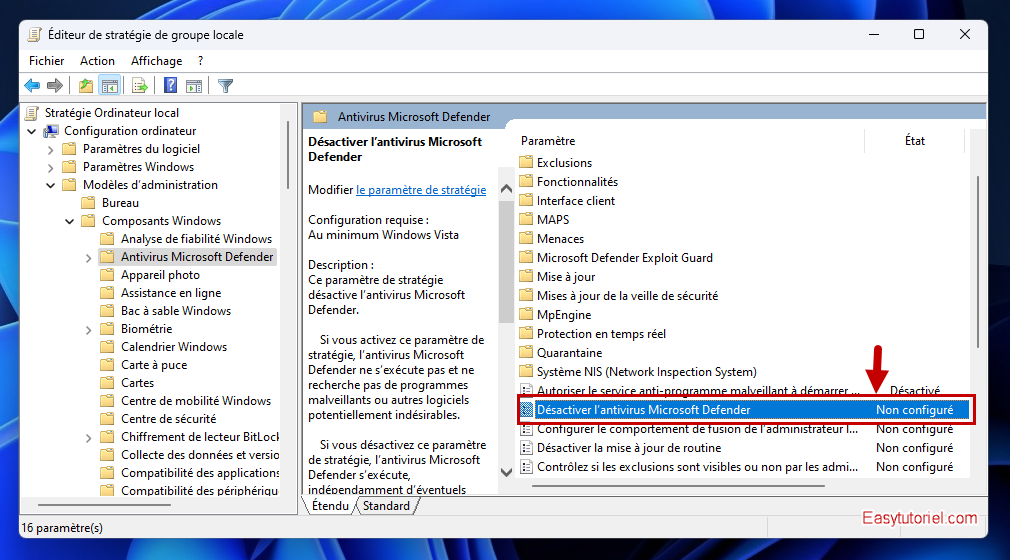 Votre administrateur IT a limite acces 10 desactiver microsoft defender