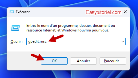 Votre administrateur IT a limite acces 7 gpedit msc