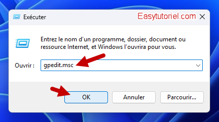 desactiver cacher programmes fonctionnalites panneau de configuration 4 executer gpedit msc