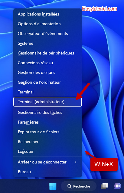 desactiver cacher programmes fonctionnalites panneau de configuration 7 terminal