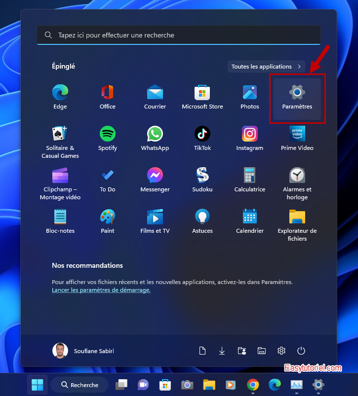 augmenter securite windows 1 parametres windows