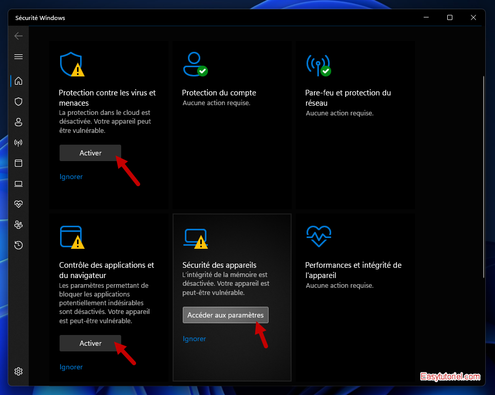 augmenter securite windows 4 acceder aux parametres securite des appareils astuces