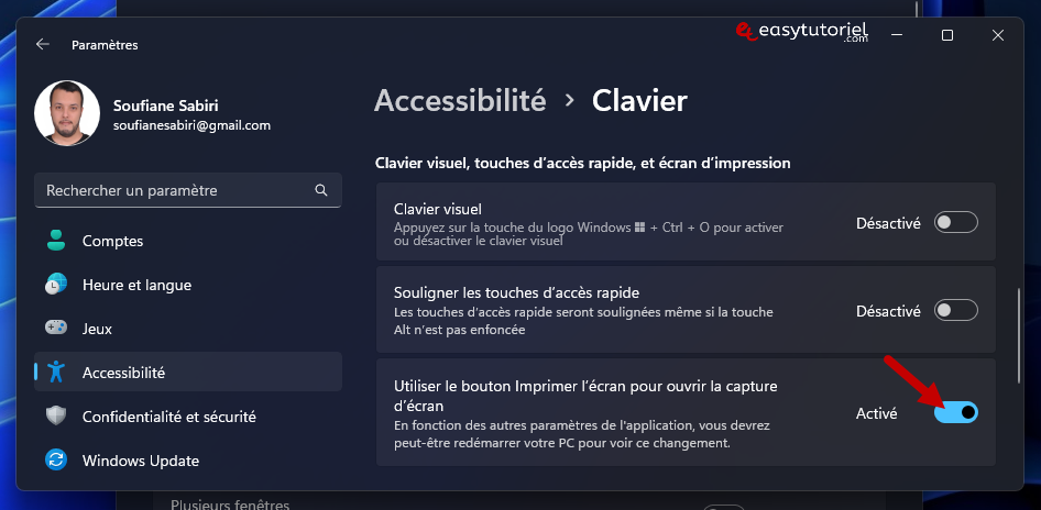 capture ecran windows 11 11 utiliser impr ecran