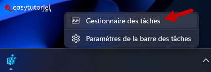 changer taille barre des taches 3 gestionnaire des taches