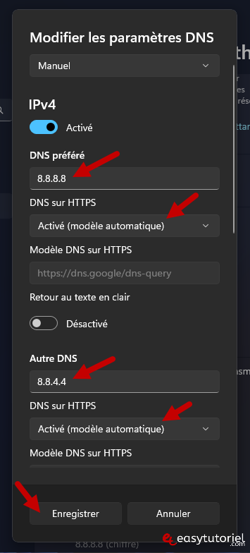dns sur https