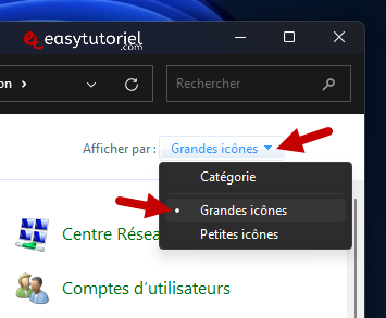 explorateur fichiers s ouvre tout seul 5 panneau de configuration grandes icones