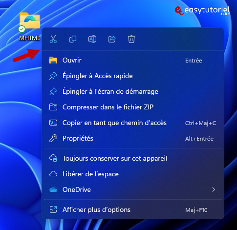 menu contextuel classique ancien 1 nouveau