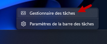 menu contextuel classique ancien 5 gestionnaire des taches
