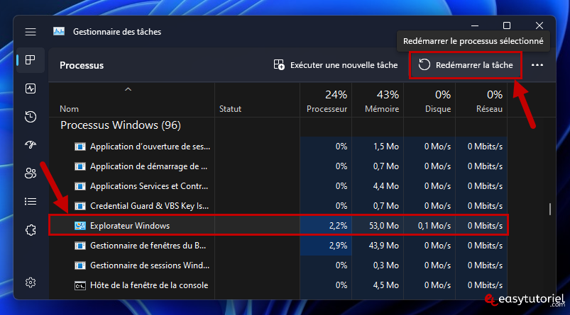 menu contextuel classique ancien 6 redemarrer explorateur windows