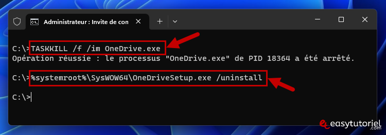 onedrive 12 taskkill onedrive exe syswow64 onedrivesetup