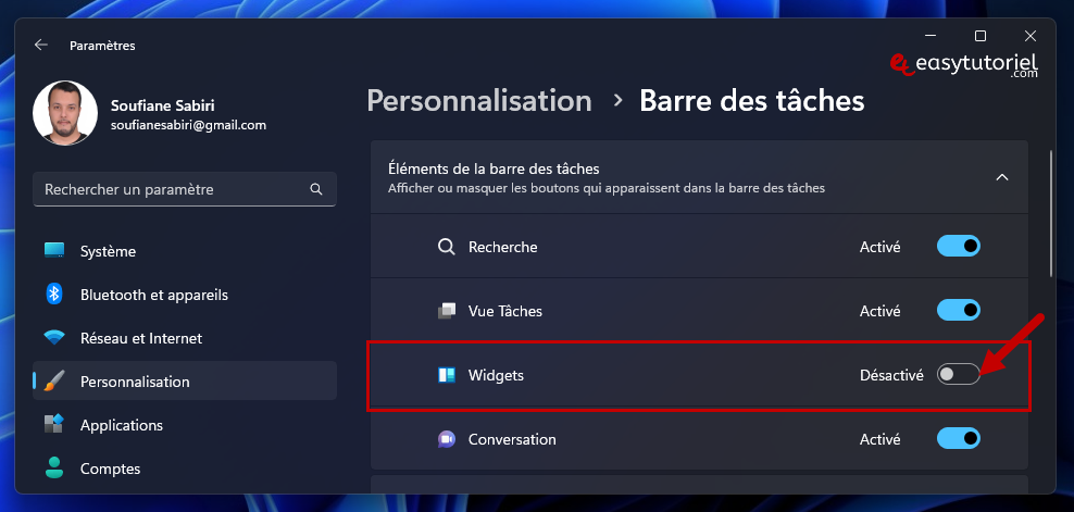 supprimer widgets meteo windows 3 widgets desactives