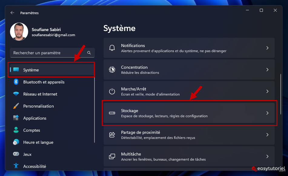 windows update 13 systeme stockage