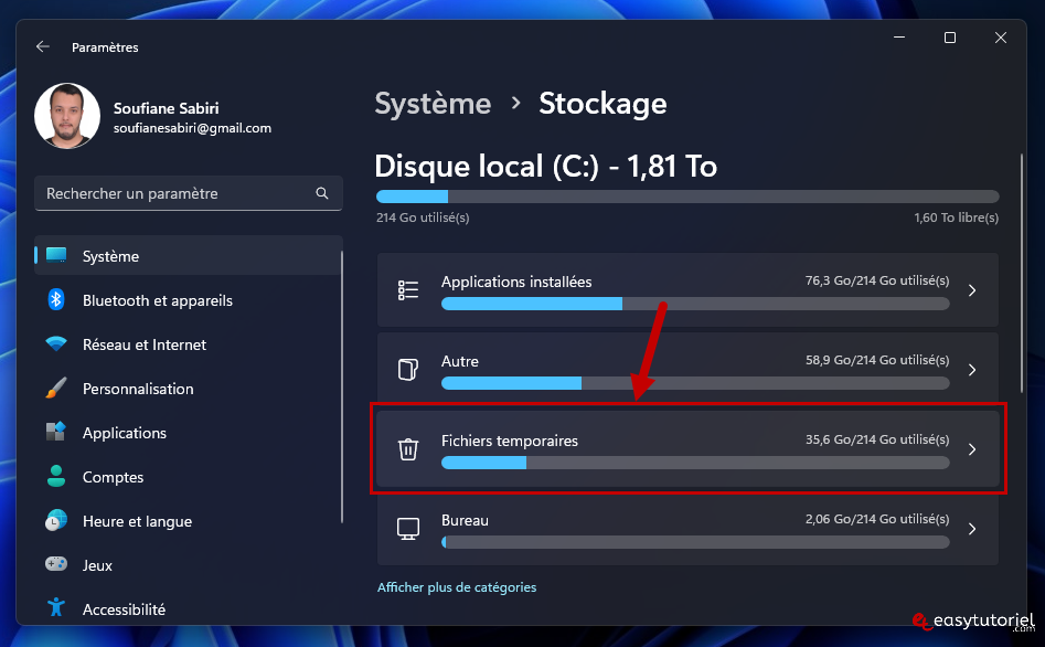 windows update 14 fichiers temporaires