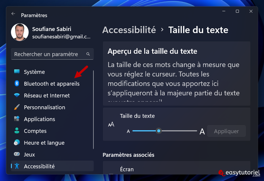 augmenter taille police windows 11 5 resultat