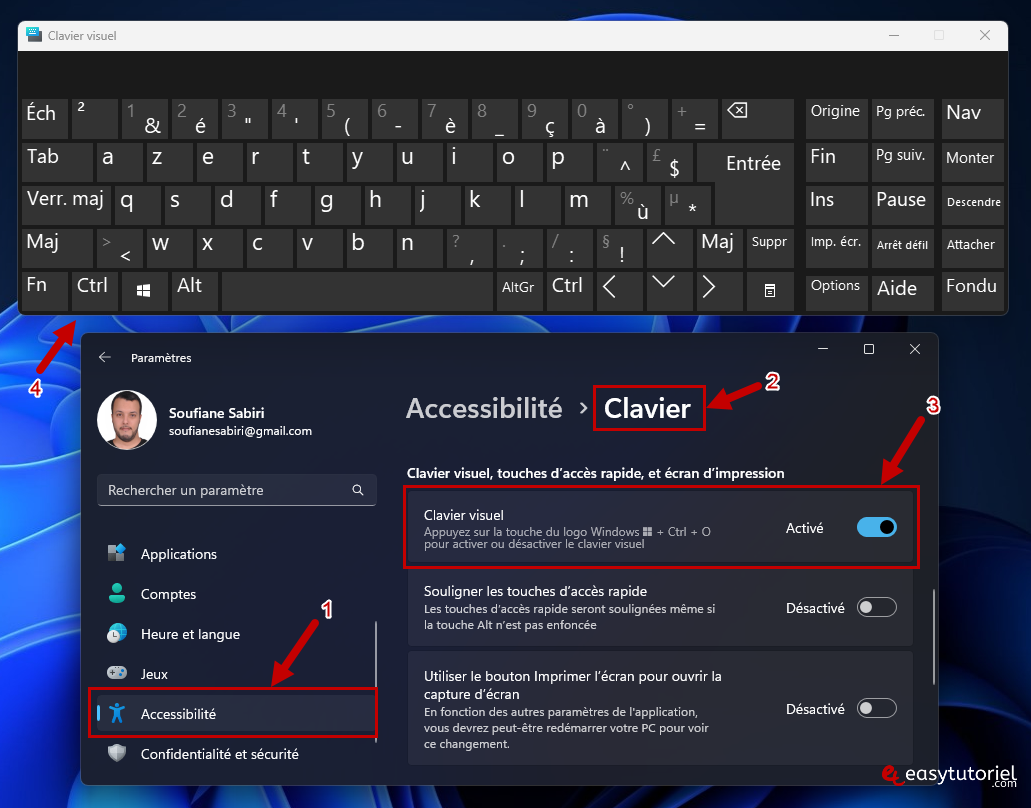 touches clavier solution 16 clavier visuel accessibilite
