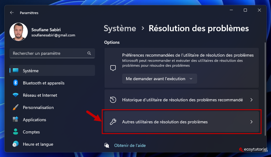 touches clavier solution 3 autres utilitaires