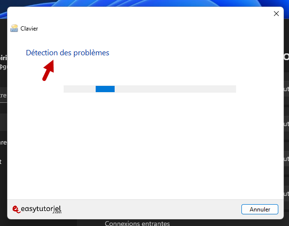 touches clavier solution 5 detection des problemes