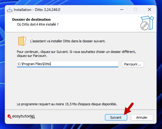 ditto multiples copier coller windows 3 program files ditto